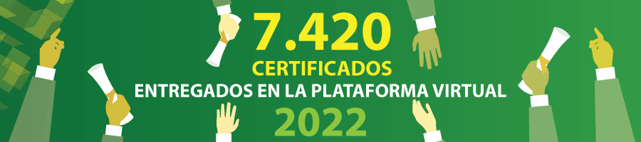 infografia certificados entregados